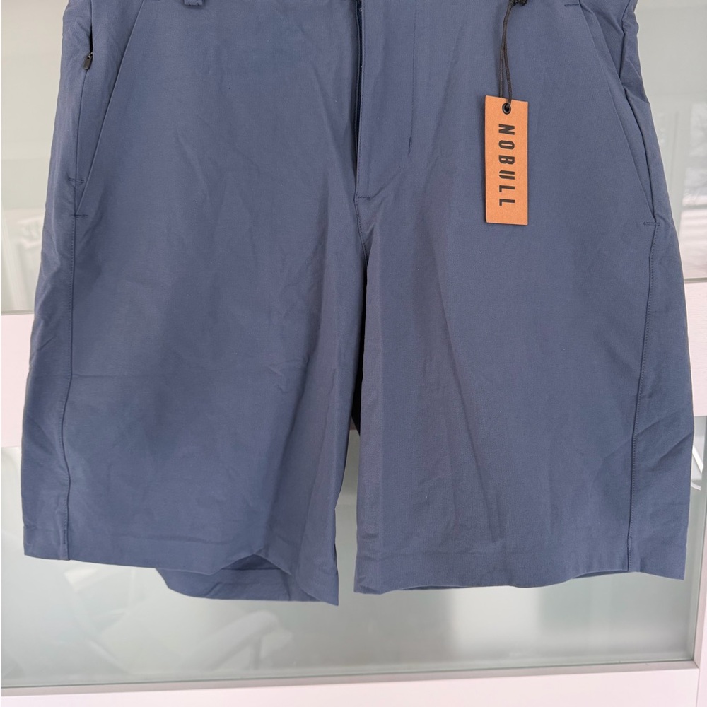 NOBULL Men's Slate Blue Athletic Shorts